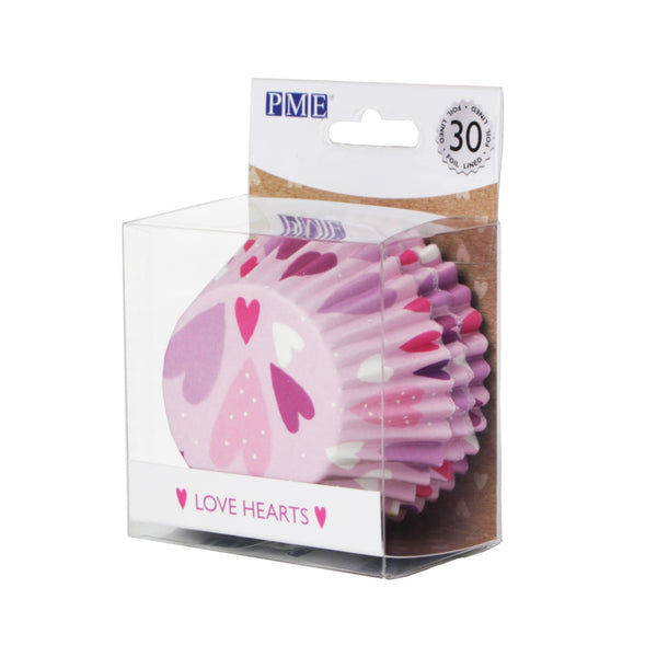 PME Love Hearts Cupcake Cases x 30