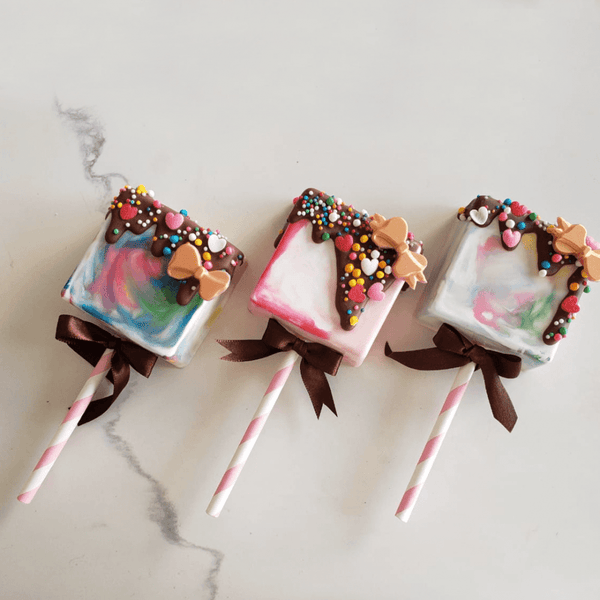 BWB Square Lollipop 3-Part Chocolate Mould
