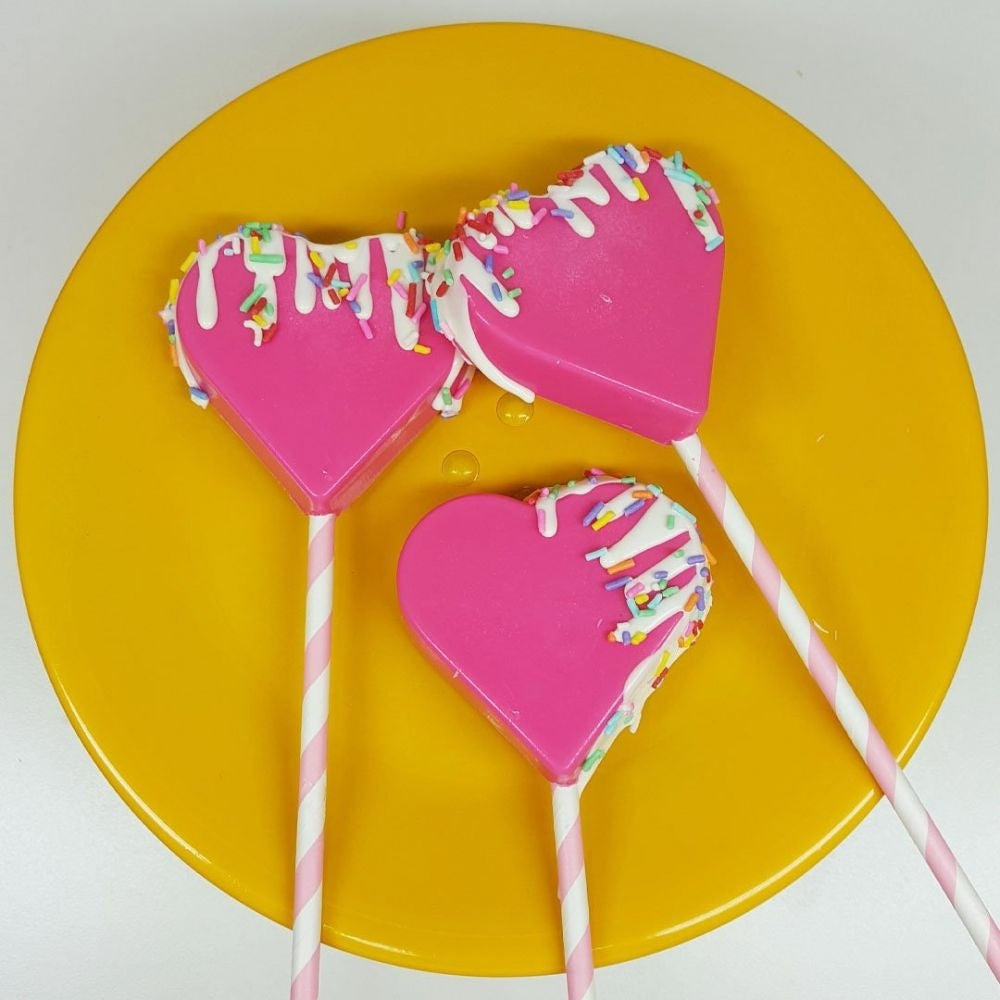 BWB Heart Lollipop 3-Part Chocolate Mould