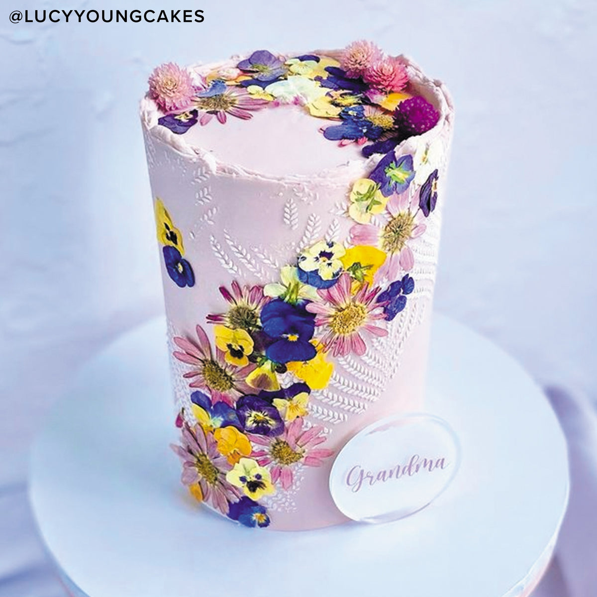 Nurtured In Norfolk Pressed Pansy Edible Flowers