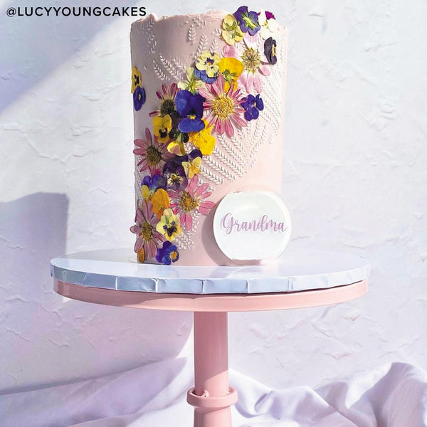 Nurtured In Norfolk Pressed Pansy Edible Flowers