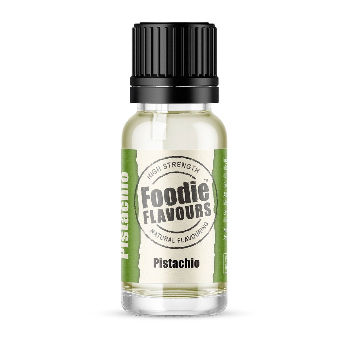 Foodie Flavours Pistachio - Natural Food Flavouring 15ml - Foodie Flavours
