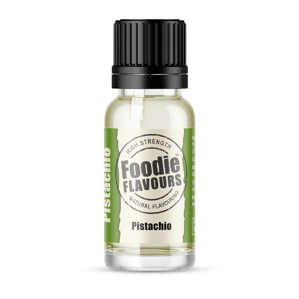 Foodie Flavours Pistachio - Natural Food Flavouring 15ml - Foodie Flavours