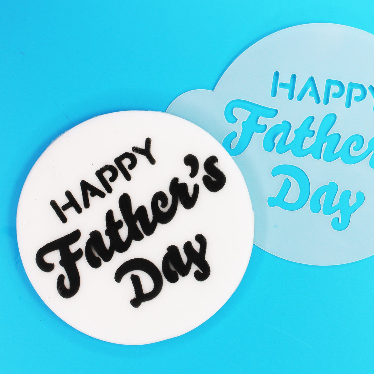 Simply Making Happy Father's Day Cupcake & Cookie Stencil