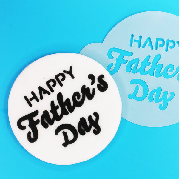 Simply Making Happy Father's Day Cupcake & Cookie Stencil