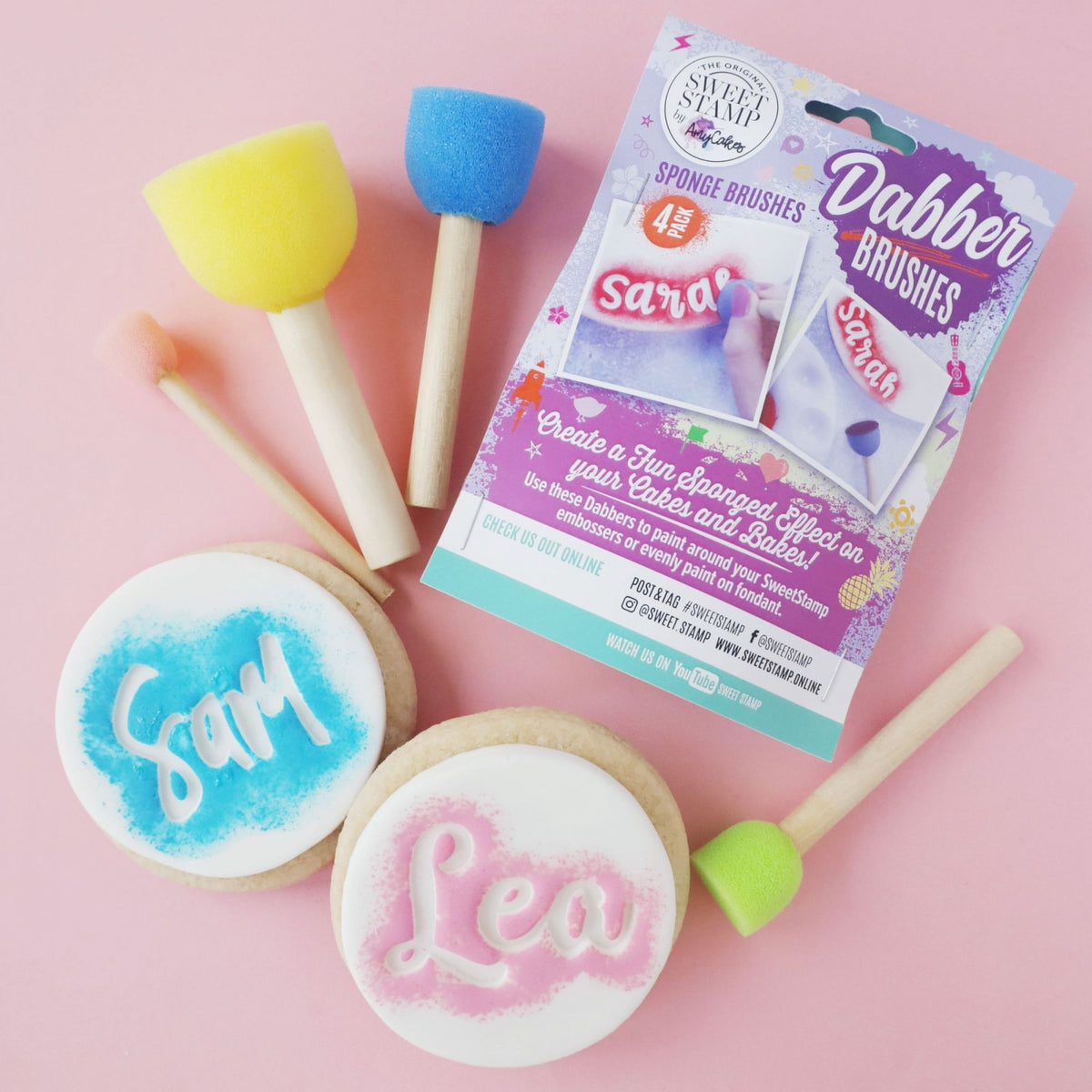 Sweet Stamp Dabber Brushes - Pack of 4