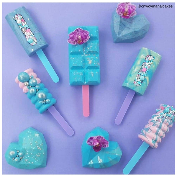 Make A Wish Pastel Cakesicle Sticks x 12 - Lilac