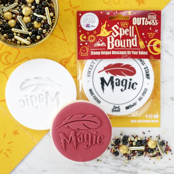 Sweet Stamp Magic Feather - OUTboss Spellbound Stamp