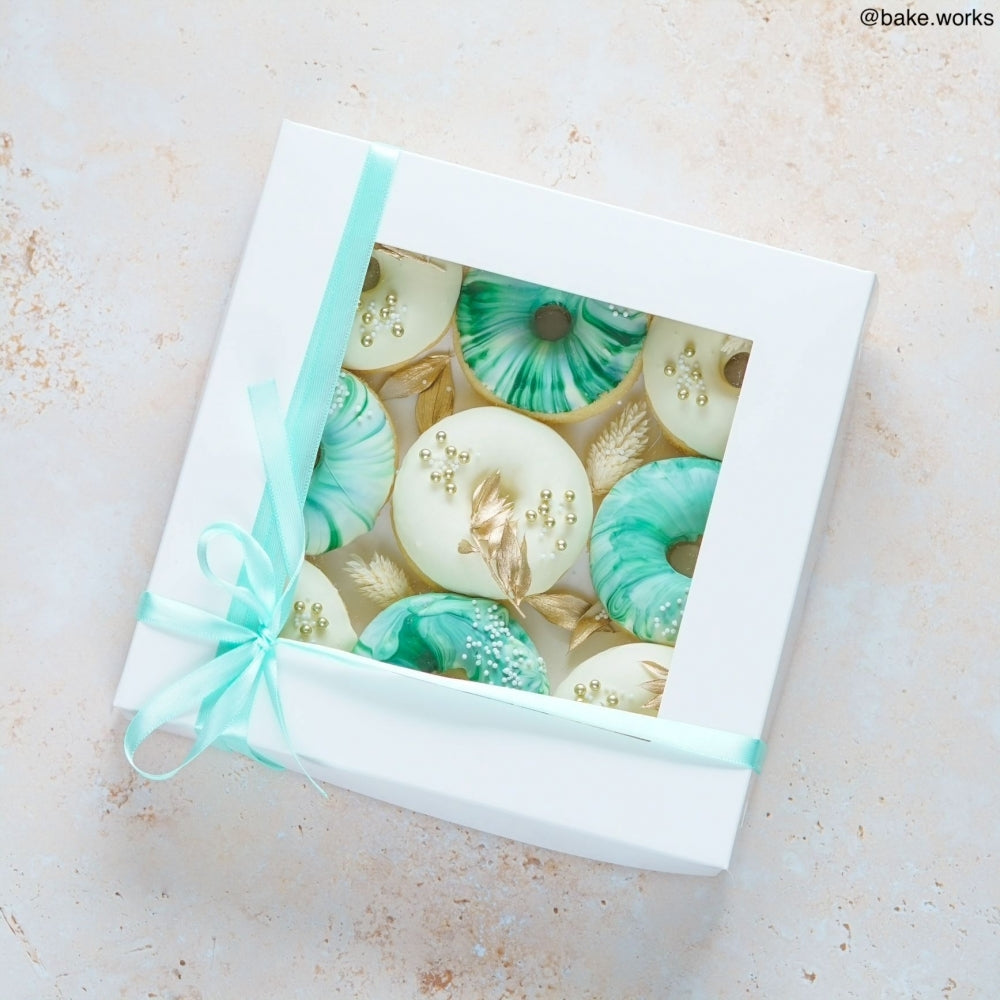 Simply Making 8" White Square Treat Box