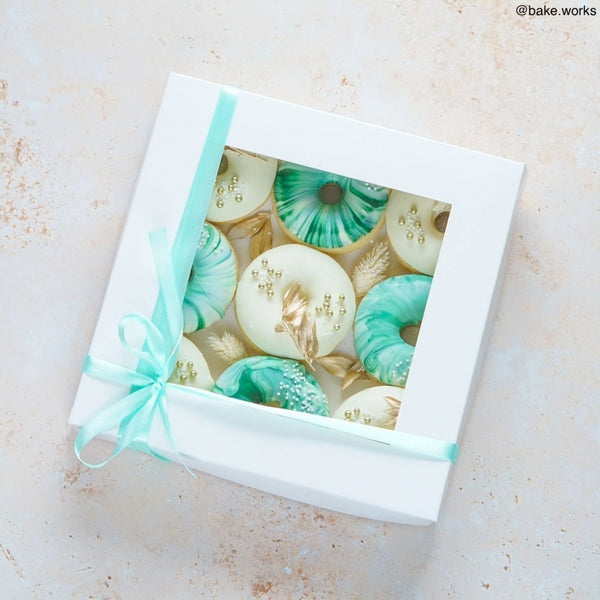 Simply Making 8" White Square Treat Box