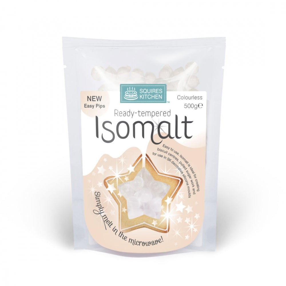 Squires Kitchen Colourless Ready Tempered Isomalt 125g