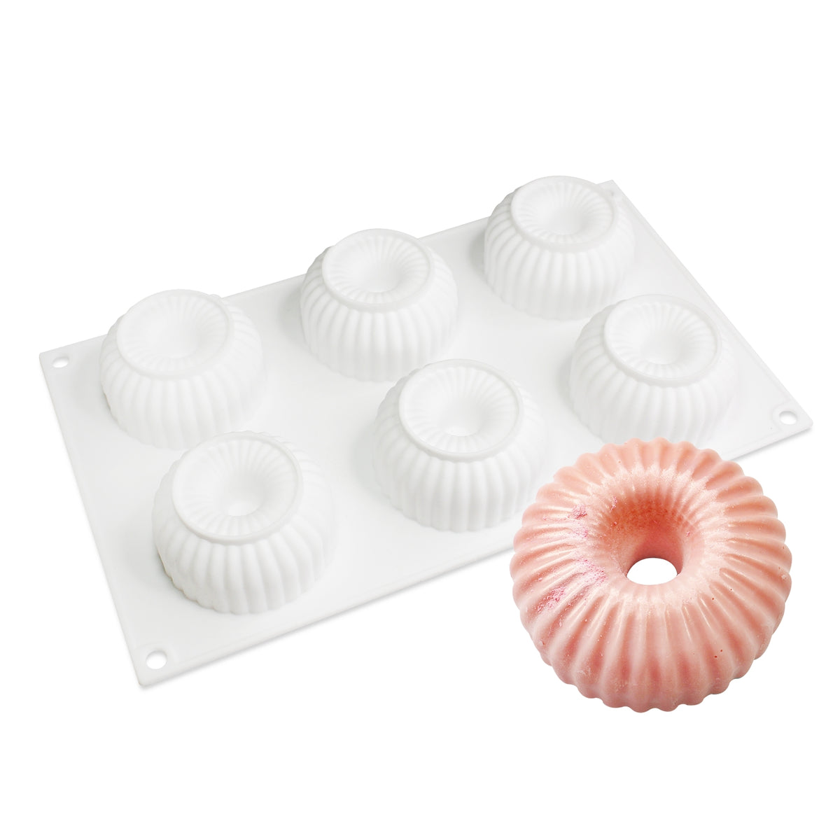 Choctastique Hemisphere Geo Mould - 6 Cavity