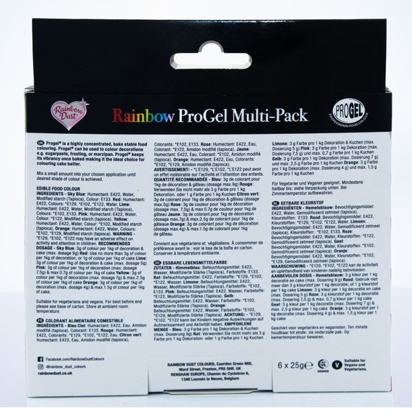 Rainbow Dust Rainbow Multipack ProGel Concentrated Colouring