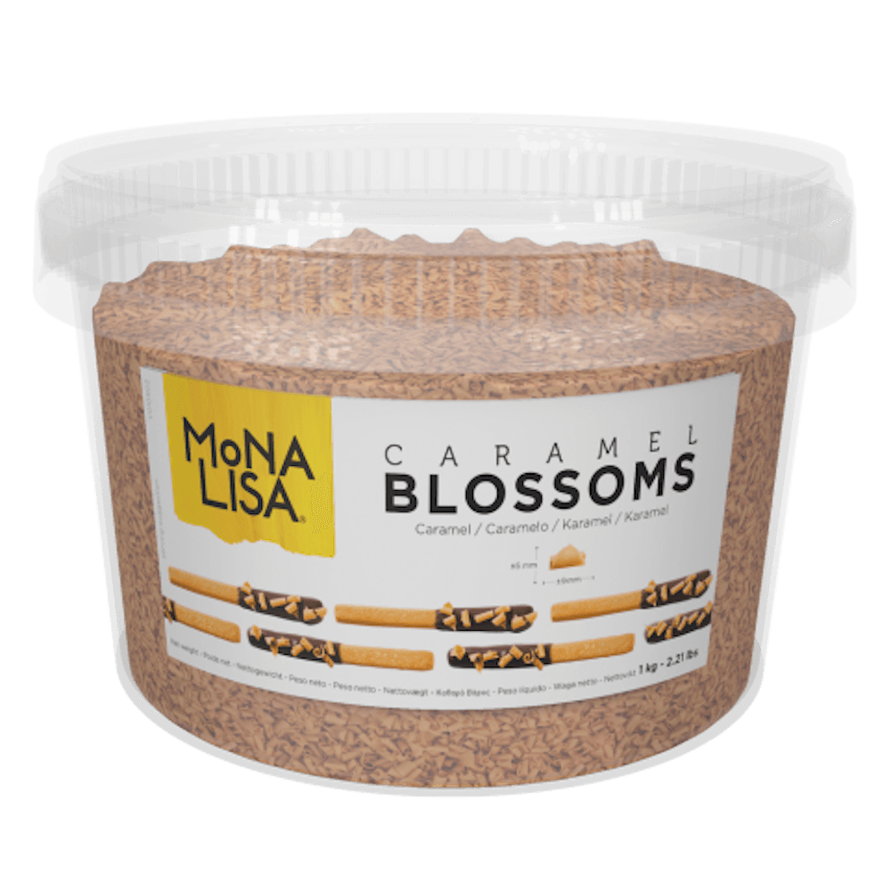 Mona Lisa Caramel Chocolate Blossom Curls 1KG