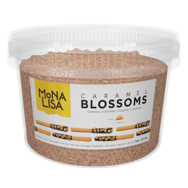 Mona Lisa Caramel Chocolate Blossom Curls 1KG