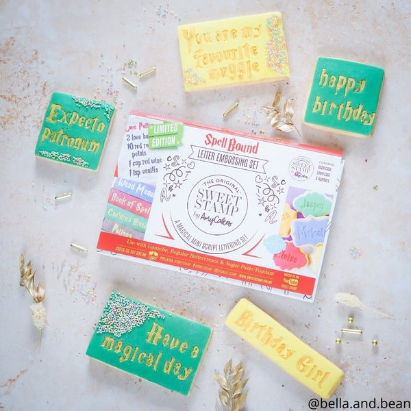 Sweet Stamp Mini Spellbound Letter & Number Embossing Set