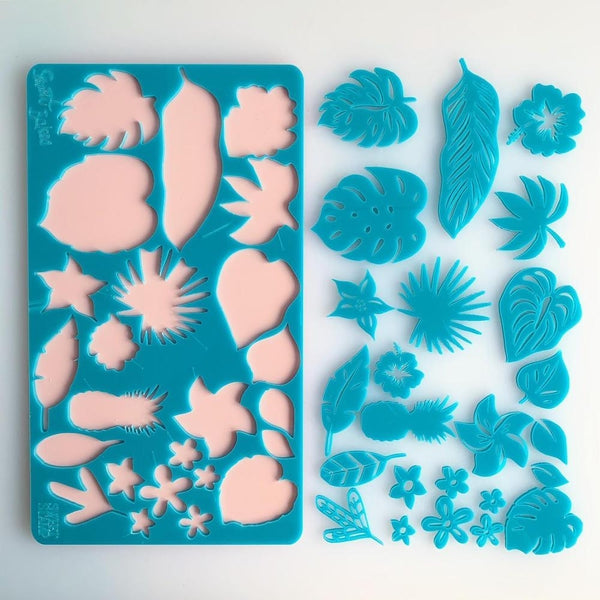 Sweet Stamp Tropical Vibes Embossing Set By Sweetbakes