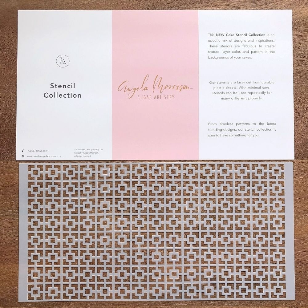 Angela Morrison Colmena - Modernist Stencil Collection