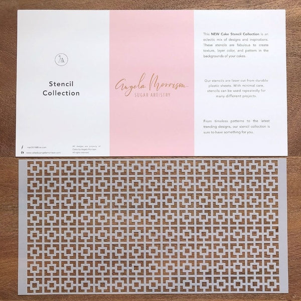 Angela Morrison Colmena - Modernist Stencil Collection