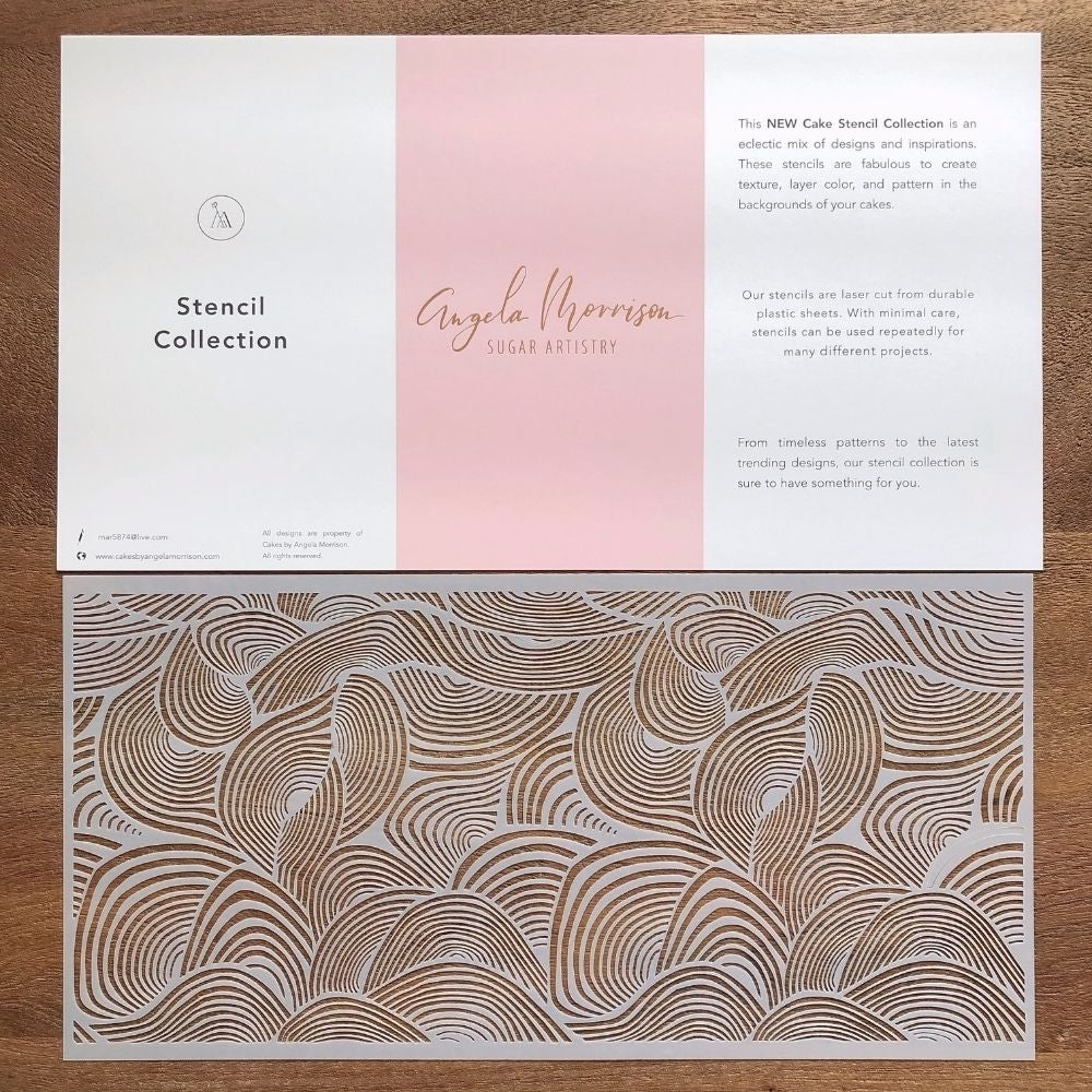 Angela Morrison Petalos - Modernist Stencil Collection