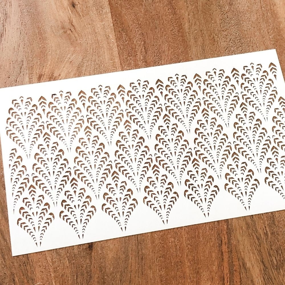 Angela Morrison Maria Jose - Organic Stencil Collection