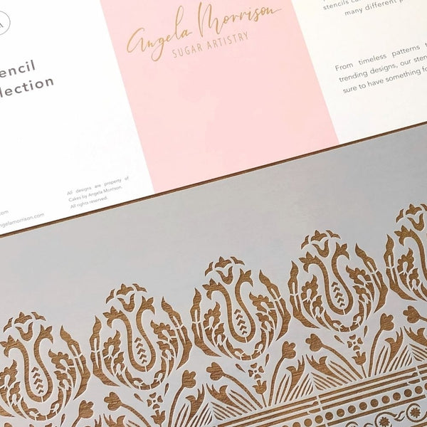 Angela Morrison Cordonette - Lace Stencil Collection