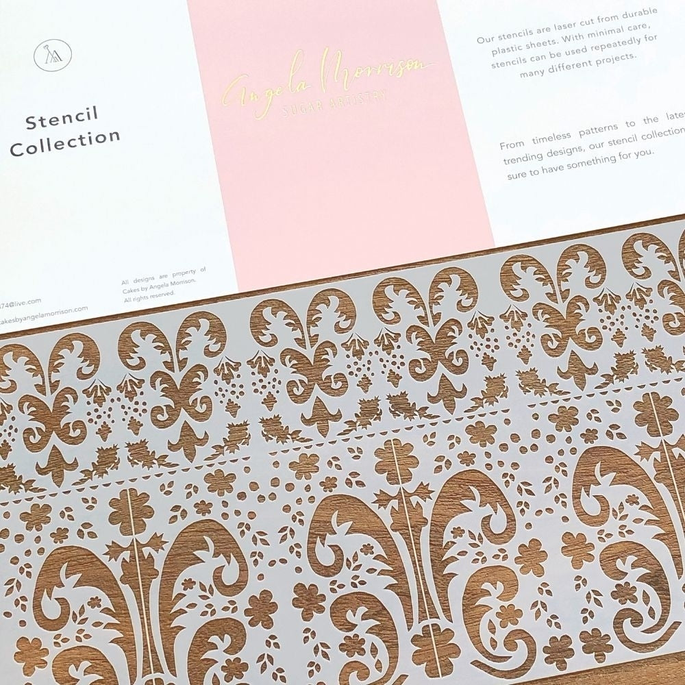 Angela Morrison Rhea - Lace Stencil Collection
