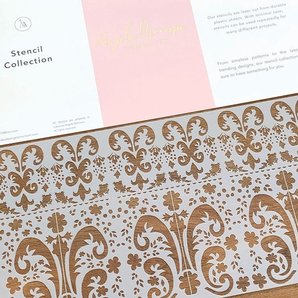 Angela Morrison Rhea - Lace Stencil Collection