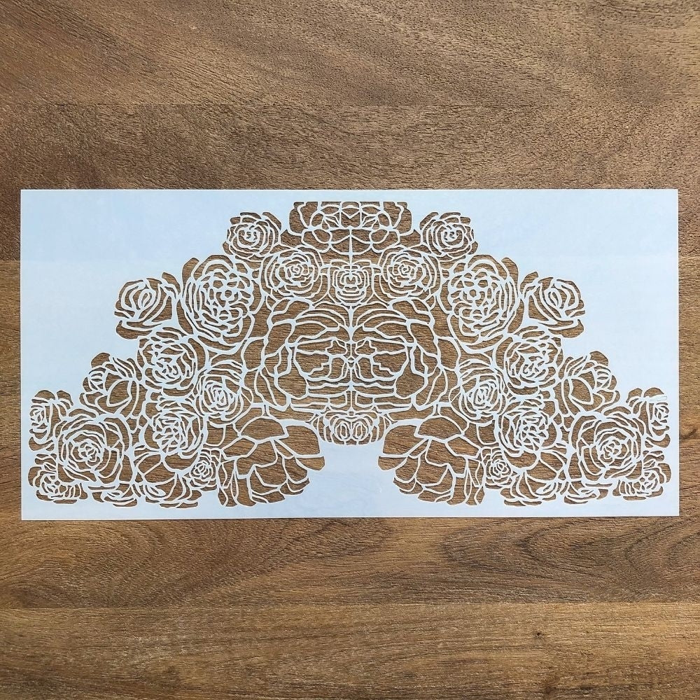 Angela Morrison Marigold - Lace Stencil Collection