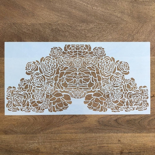Angela Morrison Marigold - Lace Stencil Collection