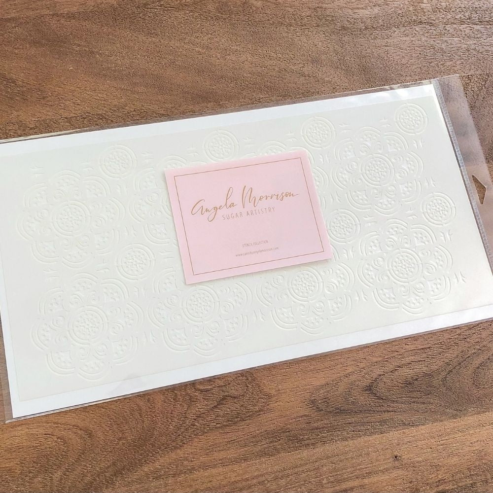 Angela Morrison Santorini - Lace Stencil Collection