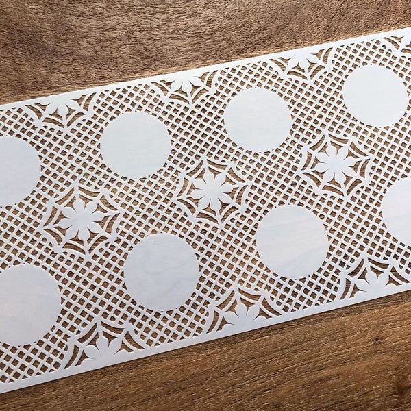 Angela Morrison Chantilly - Lace Stencil Collection