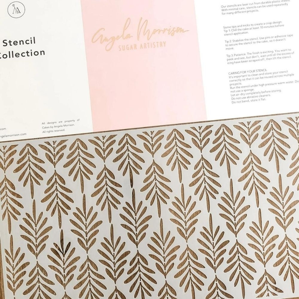 Angela Morrison Palmera - Botanical Stencil Collection