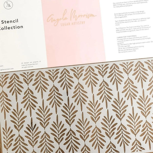 Angela Morrison Palmera - Botanical Stencil Collection
