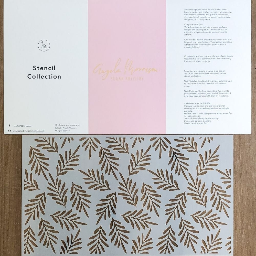 Angela Morrison Hawaiiana - Botanical Stencil Collection