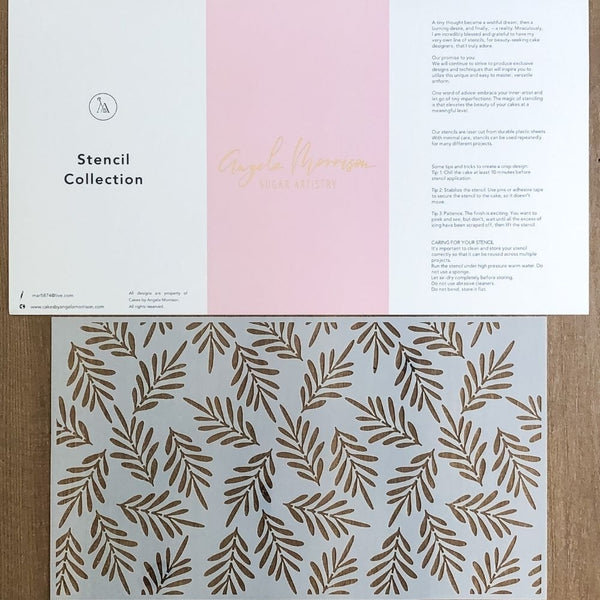 Angela Morrison Hawaiiana - Botanical Stencil Collection