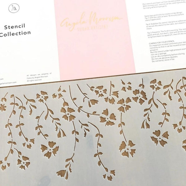 Angela Morrison Pamela - Organic Stencil Collection