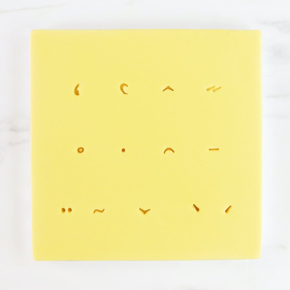 PME Fun Fonts Embossing Collection - Numerals & Special Characters Collection 2
