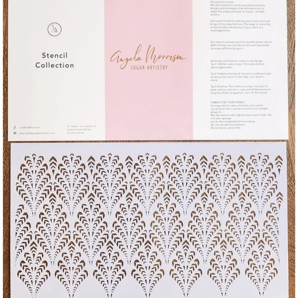 Angela Morrison Maria Jose - Organic Stencil Collection