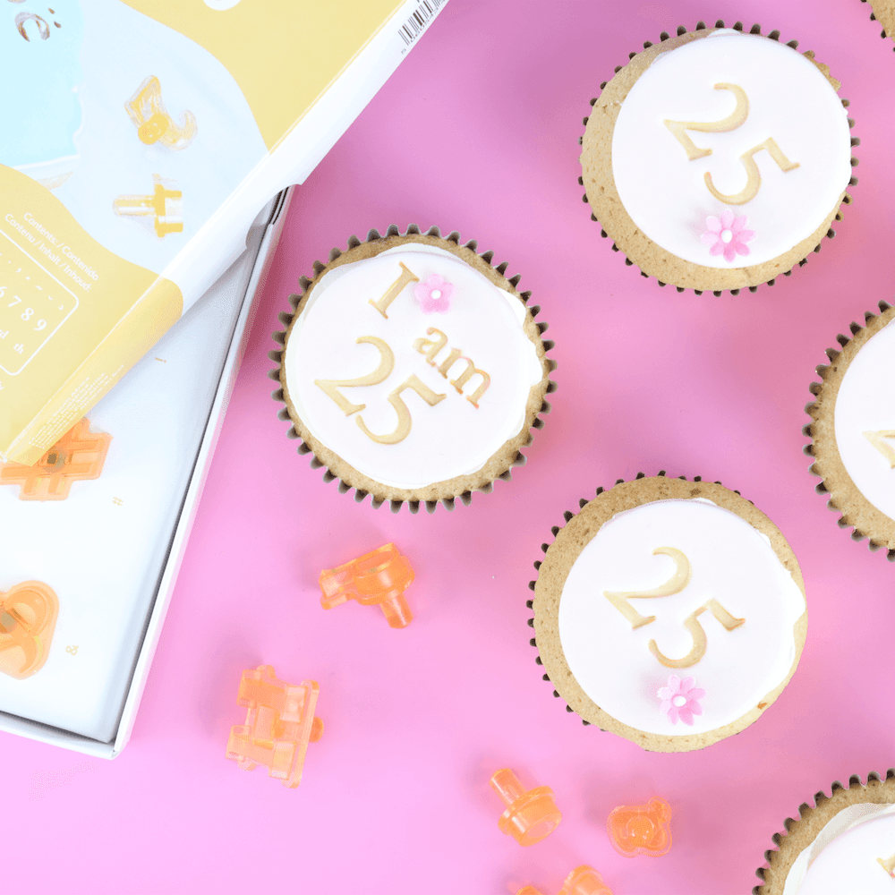 PME Fun Fonts Bundle - Numerals & Special Characters Collection 2 + Cupcakes & Cookies Collection 2