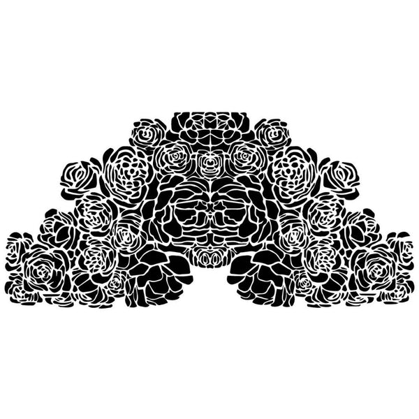 Angela Morrison Marigold - Lace Stencil Collection