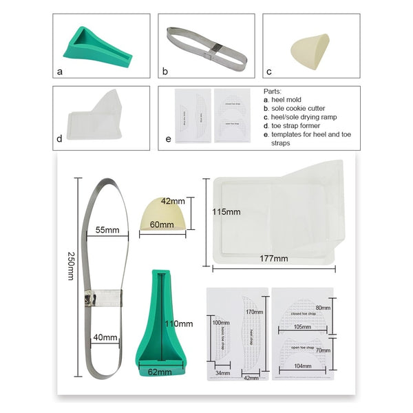 Simply Making 3D High Heel Shoe Kit