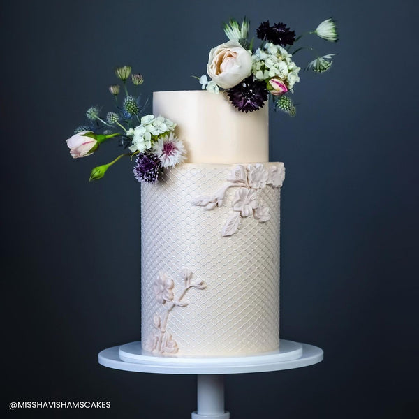 Cake Lace Fishnet - 3D Large Lace Mat