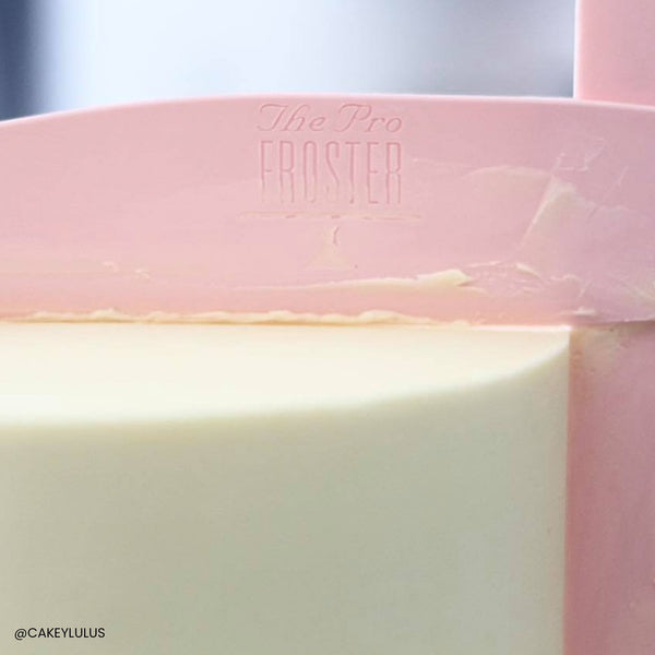 The Cake Decorating Co. The Pro Froster - Adjustable Cake Scraper - Pink