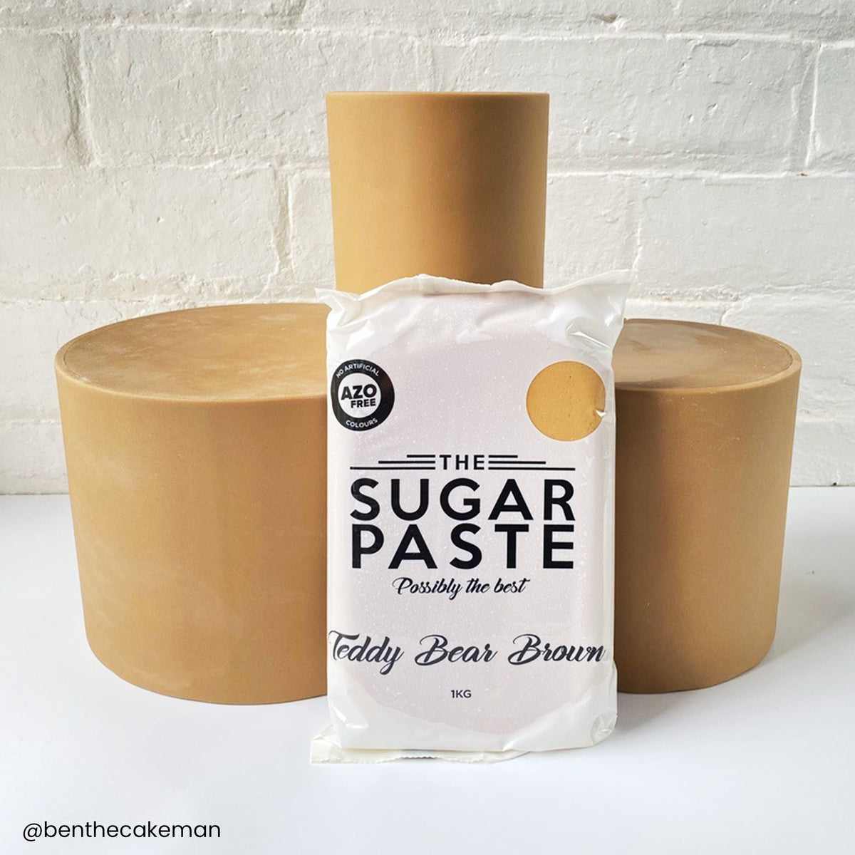 THE SUGAR PASTE EXPIRED - THE SUGAR PASTE - Teddy Bear Brown - 250g (SEPT 2025)