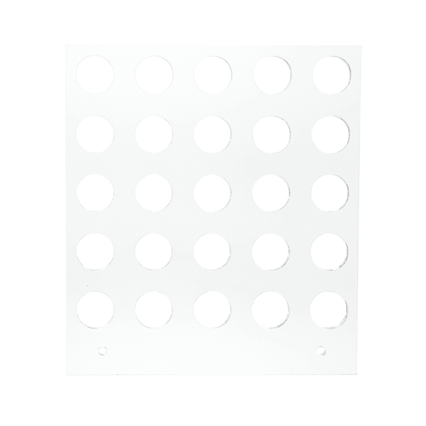 Eddie 15/20mm x 25 Cavity Tray For Eddie Edible Ink Printer