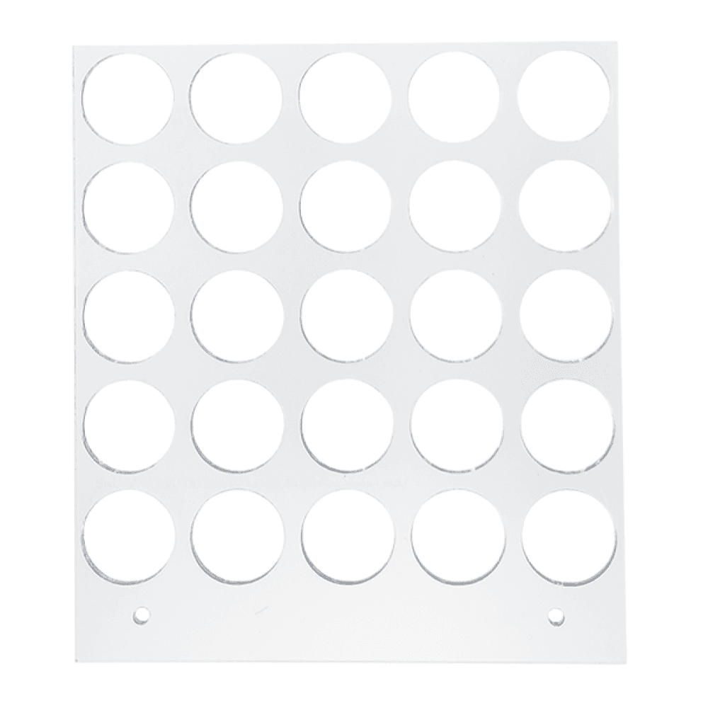 Eddie 20mm x 25 Cavity Tray For Eddie Edible Ink Printer