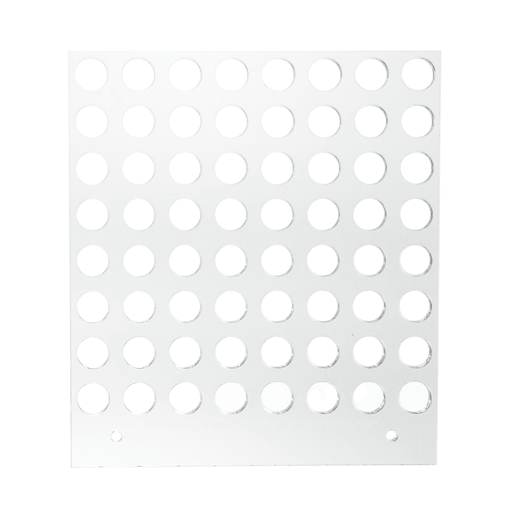 Eddie 10/12mm x 64 Cavity Tray For Eddie Edible Ink Printer