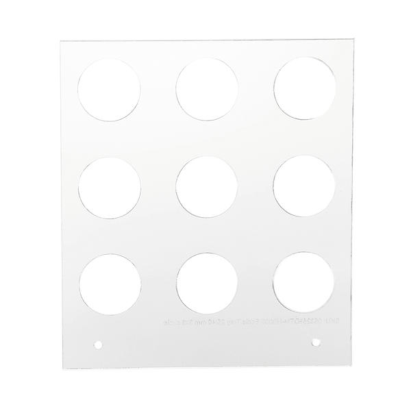 Eddie 25/40mm x 9 Cavity Tray For Eddie Edible Ink Printer