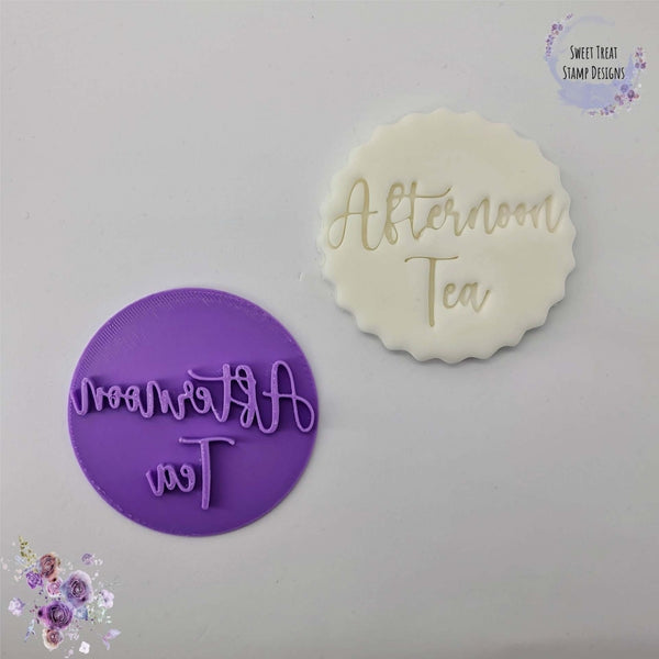 Sweet Treat Stamps Afternoon Tea Embossing Stamp